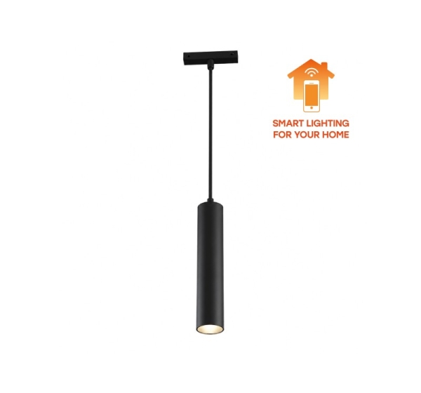 Viedais LED Magnētiskais sliežu gaismeklis TRACK PENDANT LIGHT 7W, 3CCT, 48V