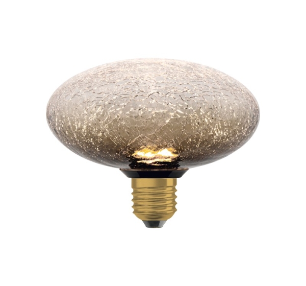 LED Spuldze E27, 3.5W, 300Lm, 2700K, 100°, DECOR LED LAMP IN CRACKED GLASS