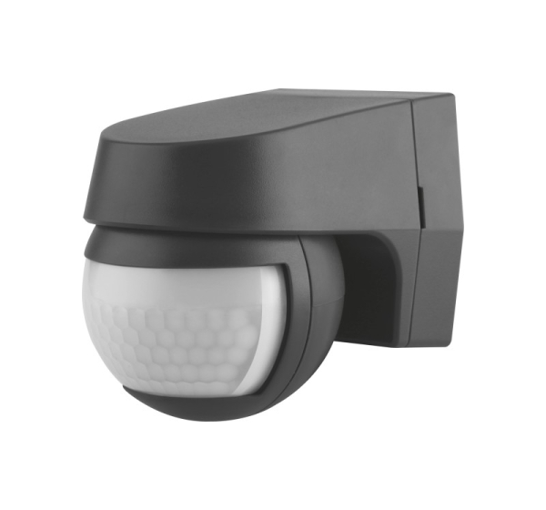 Infrasarkanais PIR kustības sensors 110°, 12m, IP44