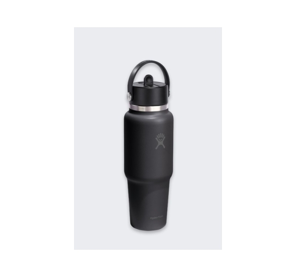 Butelka termiczna Hydro Flask 32 Oz Wide Flex Straw Travel Bottle (946 ml) - black