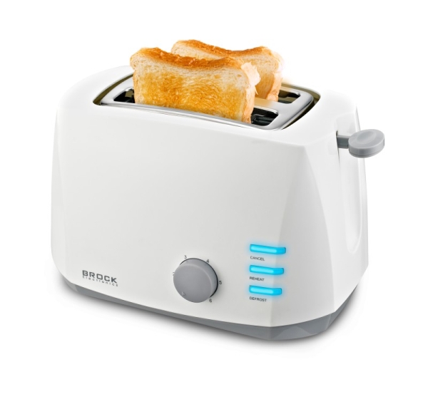 Тостер BROCK BT 1002 WH, 800 Вт