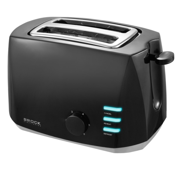 Тостер BROCK BT 1005 BK, 800 Вт