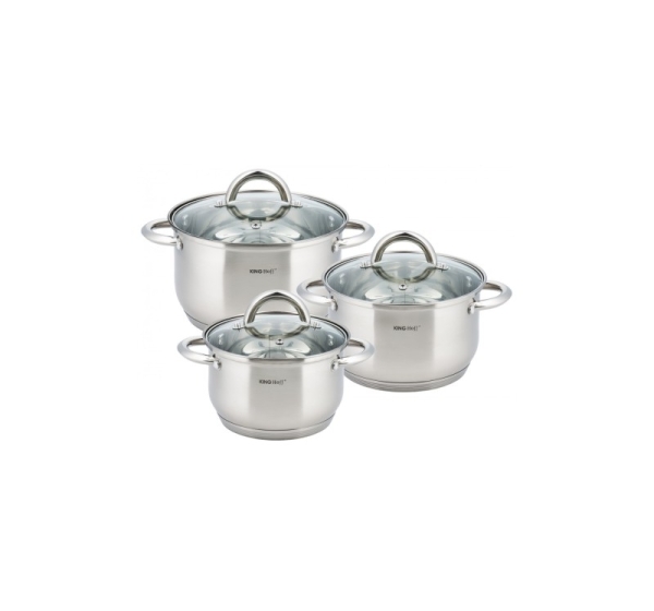 KING HOFF Kitchen pot set. 3 pcs, KH 4446