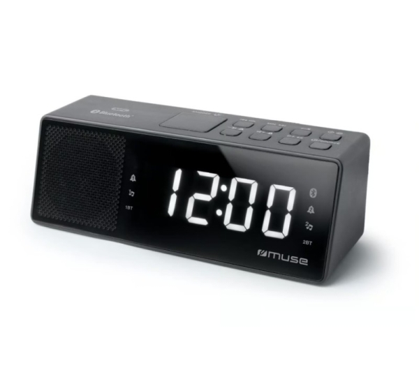 Dual alarm clock radio PLL with Bluetooth, 2×1.5V, M 172 BT, MUSE
