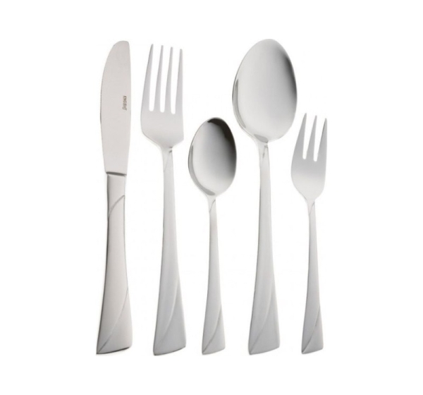 Cutlery, steel, set of 30 Kinghoff pieces