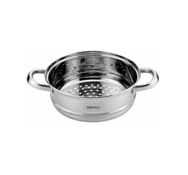 Steaming dish, steel Ø22x8.5cm Kinghoff.