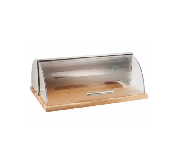 Bambusa-akrila maizes kaste, 39x28,5x15 cm, Kinghoff KH 3210