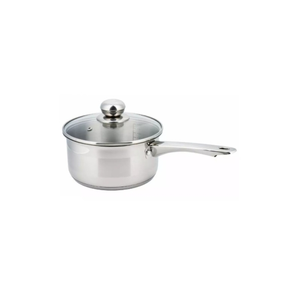 Kastrolis ar vāku, tērauda Ø14cm 1L Kinghoff. KH 4322