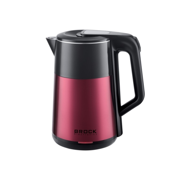 Чайник двухстенный BROCK WK 5520 RD 1.8л, 1500Вт