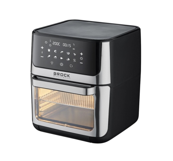 Hot air oven-fryer BROCK DA 1000 BK 12L, 1800W