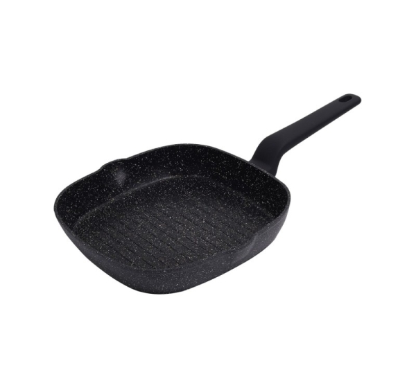 Frying pan, black marble,  24x24x4cm Klausberg KB 7661