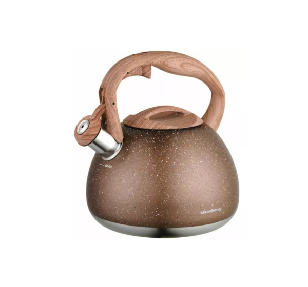 Tradicionālā tējkanna 2,8l, brūna marmora Klausberg KB 7510