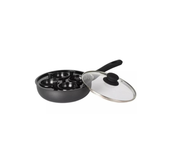 Deep frying pan with lid and insert for fried eggs KINGHoff KH 1806