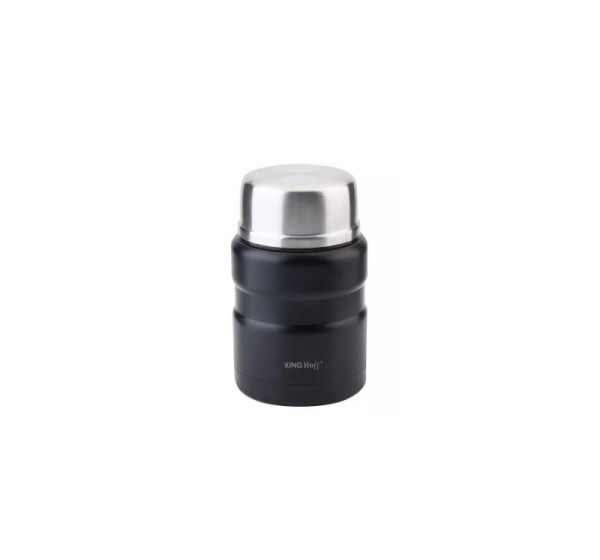 Food thermos, steel, 0.5l, black KINGHoff KH 1459