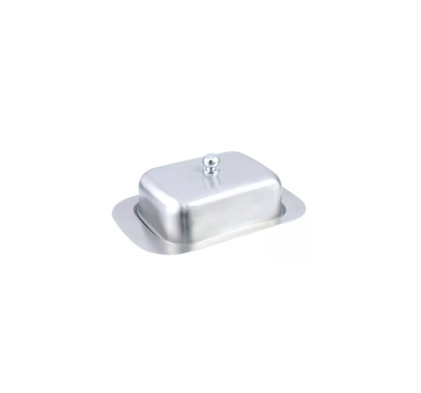 Butter dish, steel, 19x12,5x1cm, Kinghoff, KH 1462