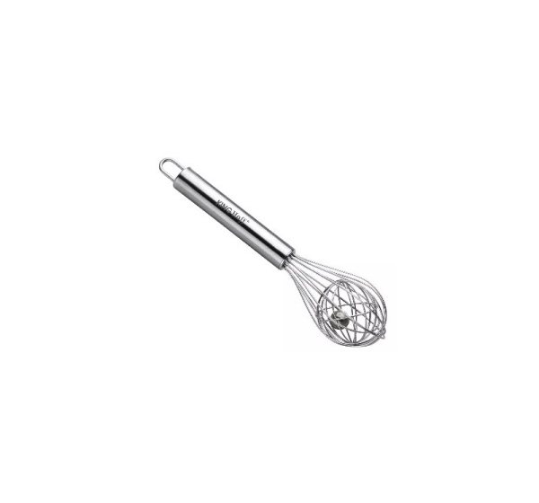 Kinghoff whisk with ball, steel, 21 cm, KH 3178