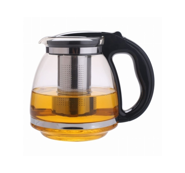 Glass teapot/herbal infuser 2000 ml, 0780XL, KAMILLE