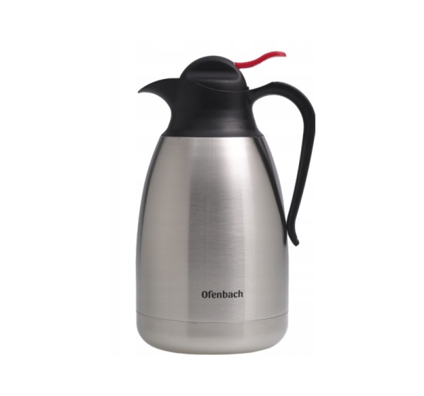 Nerūsējošā tērauda termoss 1,5L sudraba, 101330, KAMILLE