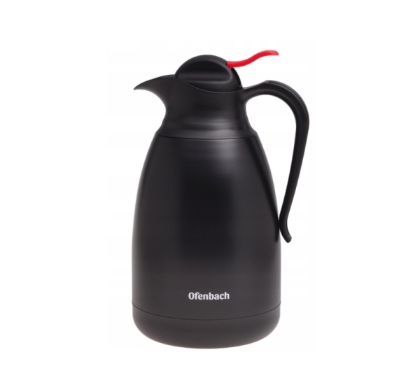 Nerūsējošā tērauda  termoss 1,5 L, melns, 101332, KAMILLE