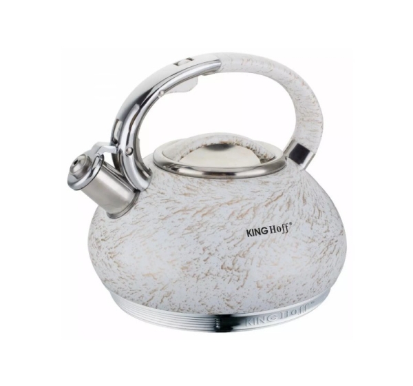 Kinghoff traditional kettle 3l white-gold, KH 1066
