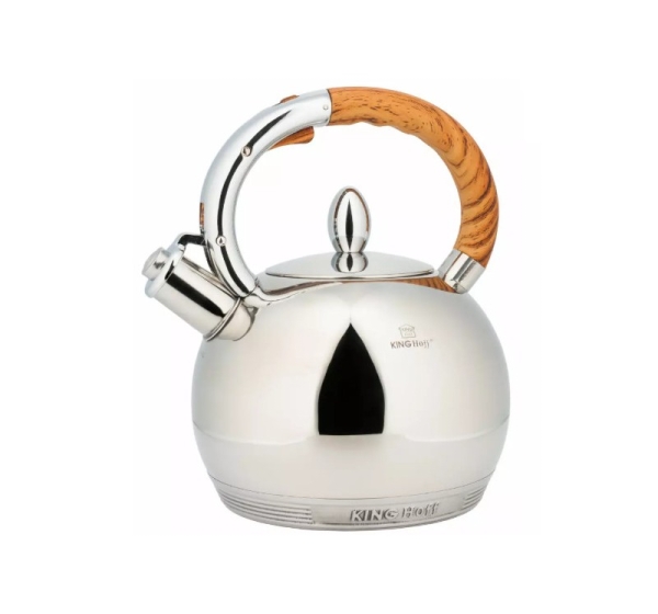 Kinghoff traditional kettle 3l silver, KH 3778