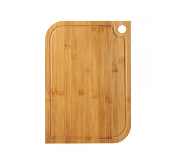 Rosberg 55R51635CM Bamboo Cutting Board, 33×23×1.5 cm, Double-Sided