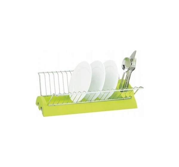 Dish drainer 41.5×28×13.5cm (green), 0769B, Kamille