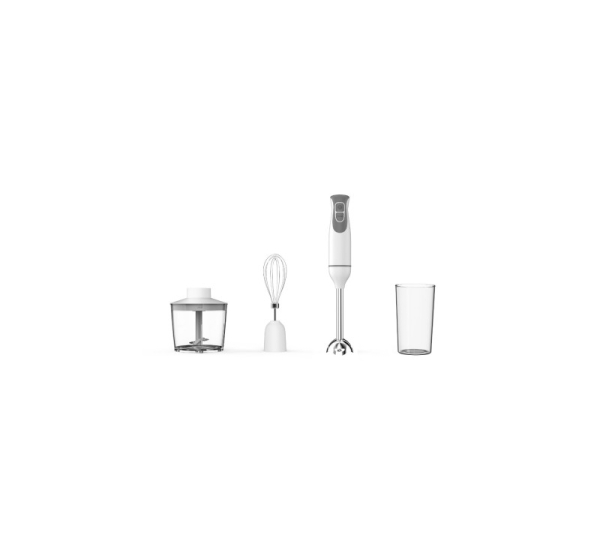 Rokas blenderis ar smalcinātāju Oliver Voltz 5V1112NSCW, 600W, 700ml, ar nerūsējošā tērauda kātu un