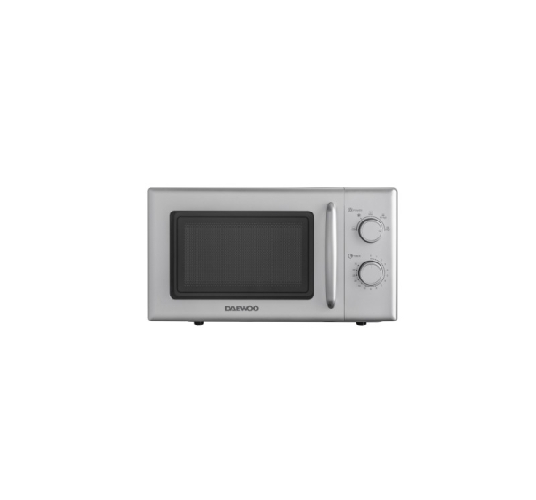Microwave oven Daewoo KOR 6S20S 2, 20 L, 700 W, Silver