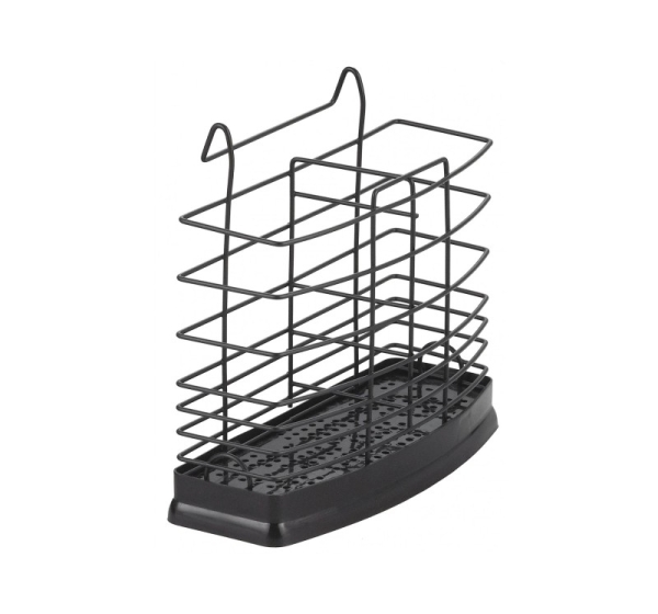 Rosberg 55R53003BB cutlery holder, Black, 16.6×15.8×6.5 cm