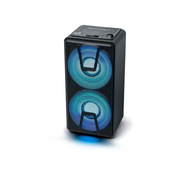 Party Supersonic Box skaļruņu sistēma ar CD atskaņotāju, Bluetooth , 150 W, MUSE,