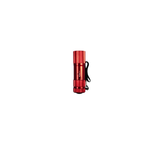 LED aluminum flashlight with 9 LEDs, 4002745, Heitech