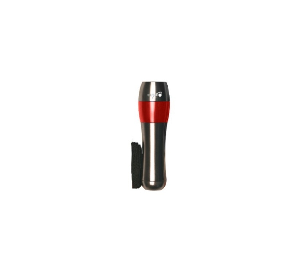 LED aluminum flashlight with 9 LEDs, 4003585, Heitech