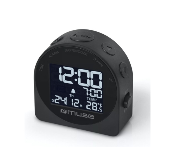 Clock, 2×1.5V, M 09 C, MUSE