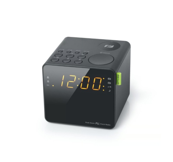 Dual alarm clock radio PLL, 2×1.5V, M 187 CR, MUSE