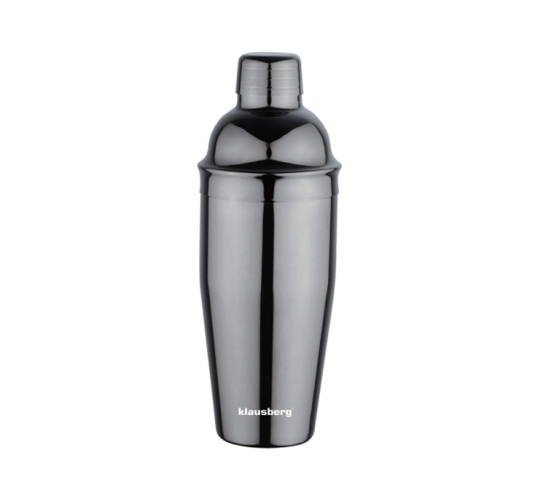Klausberg grafīta krāsas kokteiļu šeikeris, nerūsējošais tērauds, 750 ml, KB 7648