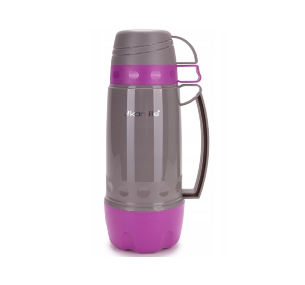 Thermos with glass insert 1.0 L, 2080, KAMILLE
