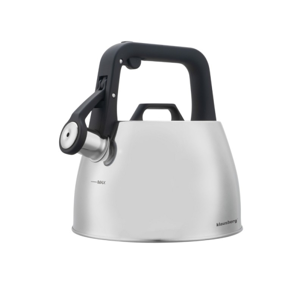 Traditional kettle 2.5l silver Klausberg, KB 7914