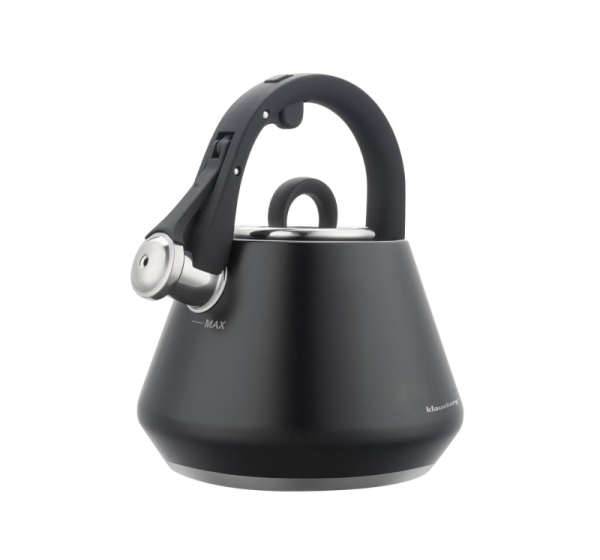 Traditional kettle 2.5l, black Klausberg, KB 7948