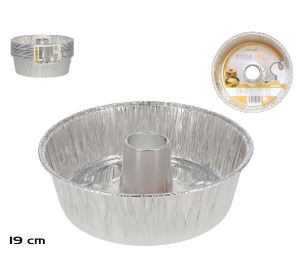 Alumīnija cepamforma, 6 x 19,5 x 19,5 cm, KITCHEN&GO