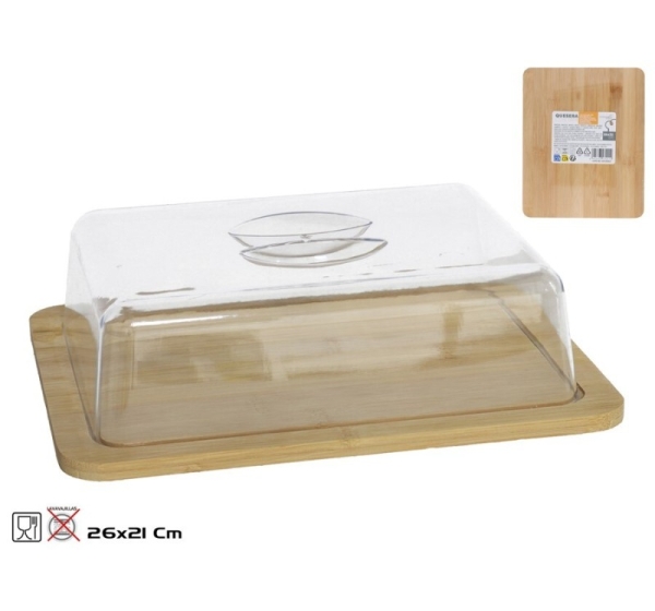 Siera trauks ar vāku 26 x 21 cm, 7,5 x 26 x 21 cm, KITCHEN&GO