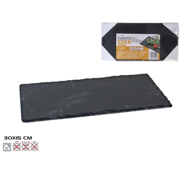 Servēšanas paplāte, 1 x 15 x 30 cm, KITCHEN&GO