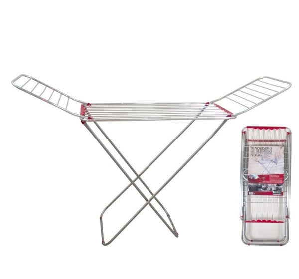 Aluminum dryer, 114,5 X 55 X 188 Cm