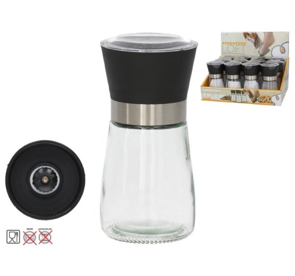 Spice bottle, 13 X 6,5 X 6,5 Cm, KITCHEN&GO
