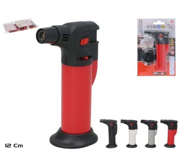 Kitchen Torch 12 Cm, 4 Assorted, 12 X 7,2 X 4,5 Cm