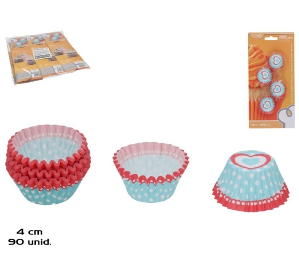 Формочки для маффинов (90 шт.), 2 x 4 x 4 см, KITCHEN&GO