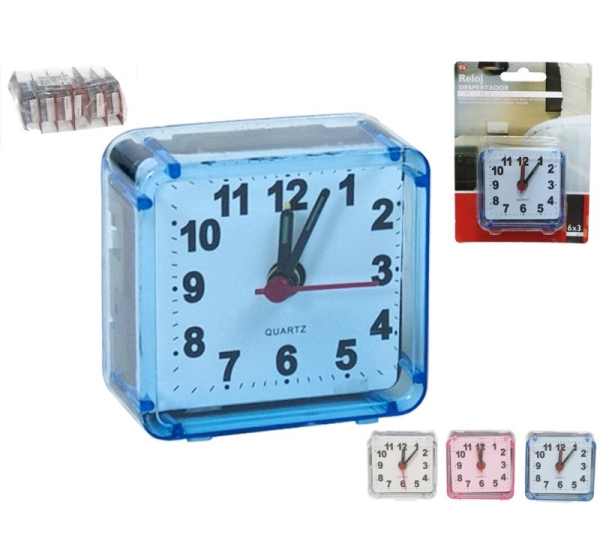 Alarm Clock, 6 x 3 x 6 cm, DECORLIFE