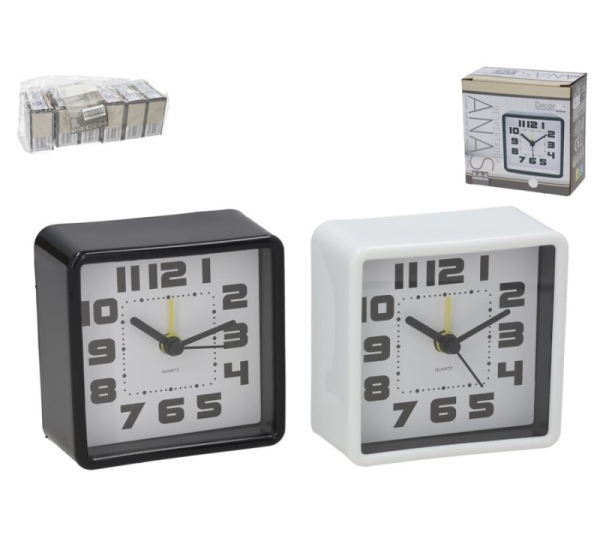 Alarm Clock, 8 x 8 x 4 cm, DECORLIFE