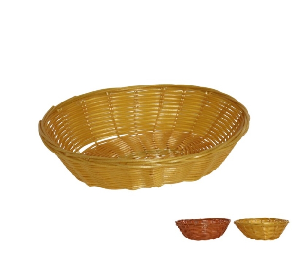 Classic Plastic Bread Basket 20x25x6.5 cm, KITCHEN&GO