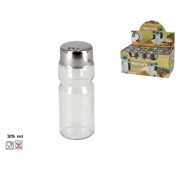 Баночка для специй 35 мл, 3x3x9 см, KITCHEN&GO